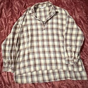 Plaid Long Sleeve Shirt
